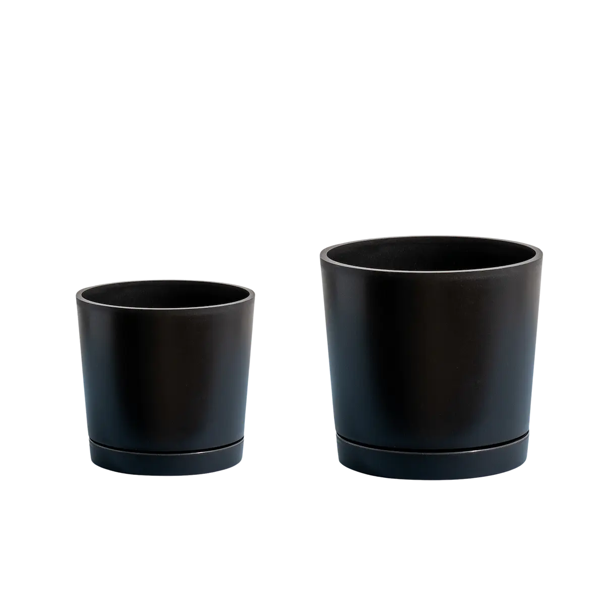 are black plastic plant pots recyclable Indoor/Outdoor Fair Trade Planter, 100% Recycled Plastic